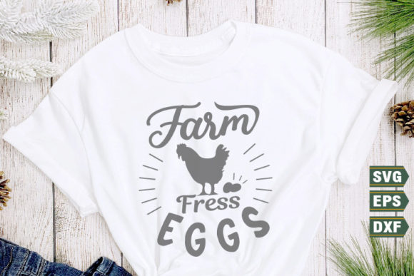 Farmhouse Quotes SVG Farm Fress Eggs