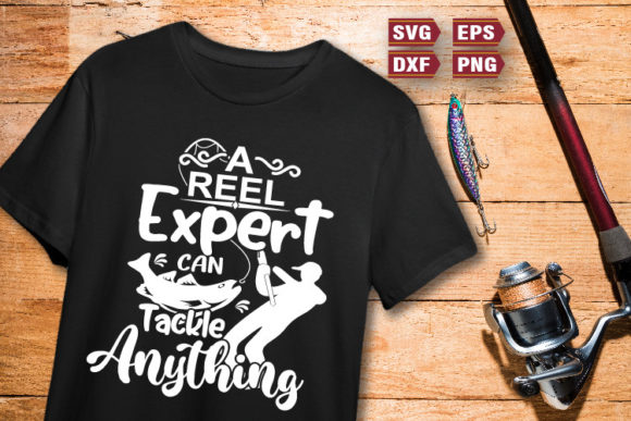 Fishing Quotes SVG A Reel Expert Can