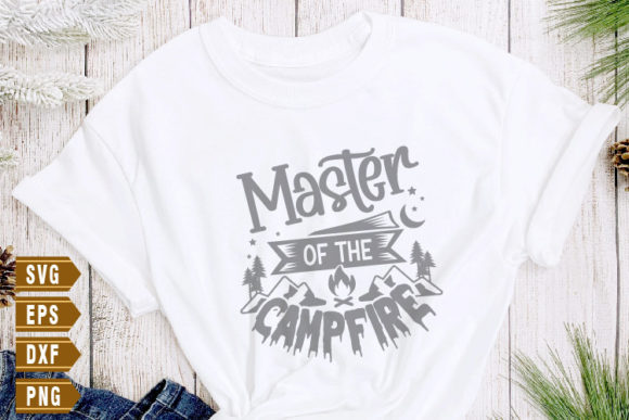 Master of the Campfire Camping SVG